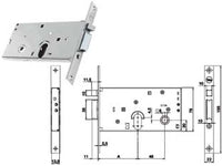 ELETTROSERRATURA INFILARE PER FASCE SOLO SCROCCO MM.78 H 85500  mm.58 (Y8550058080)    YALE