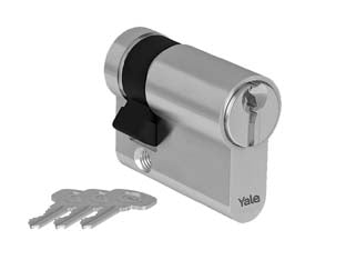 MEZZO CILINDRO SAGOMATO SERIE 500  mm.50 decentrato (40x10) (YC052KD401003N1)    YALE