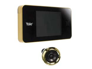 SPIONCINO ELETTRONICO YALE STANDARD OTTONE  finitura ottone (4505001432000211)    YALE