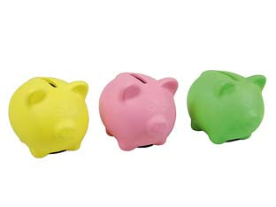 SALVADANAIO MAIALINO MINI PIGGY- - cm.8x7x7h. - 9 pezzi XTRA