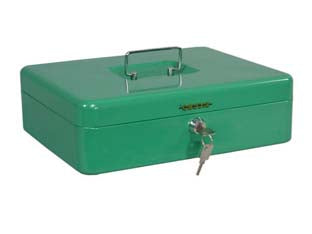 CASSETTA PORTAVALORI CON VASCHETTA PORTAMONETE  mm.300x240x90h.    QUALITY