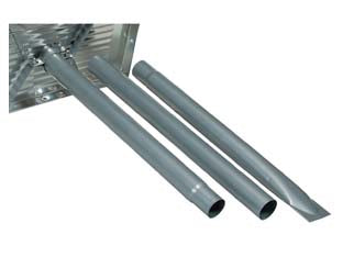 PALO PER CASSETTA POSTA TIPO TOPOLINO  ø cm.3,8x130h.    QUALITY