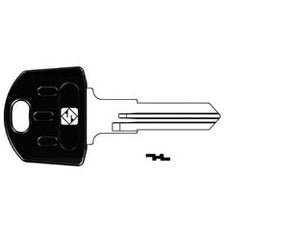 CHIAVI PER CILINDRI ABUS 5 SPINE PICCOLE AB59RAP- - AB59RAP SX - 5 pezzi SILCA