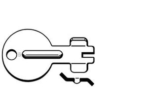 CHIAVI PER CILINDRI ASCENSORI FIAM AFI1- - AFI1 - 10 pezzi SILCA