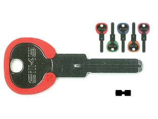 CHIAVI PUNZONATE PER CILINDRI AGB AGB5DZ- - AGB5DZ silky 5 colori assortiti - 5 pezzi SILCA