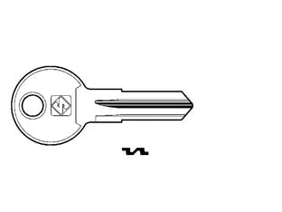 CHIAVI PER CILINDRI CAB CAB2R- - CAB2R - 10 pezzi SILCA