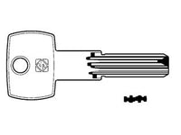 CHIAVI PUNZONATE PER CILINDRI CORBIN 6 SPINE CB97- - CB97 - 10 pezzi SILCA