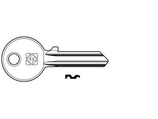 CHIAVI PER CILINDRI CORNI 5 SPINE PICCOLE CC8- - CC8 DX - 10 pezzi SILCA