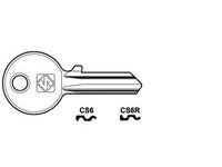 CHIAVI PER CILINDRI CISA 4 SPINE PICCOLE- - CS6 DX - 10 pezzi SILCA