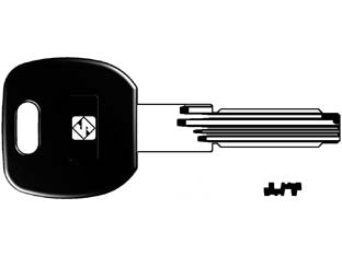 CHIAVI PUNZONATE PER CILINDRI CISA 6+6 SPINE PROFILO PIATTO CS70AP- - CS70AP - 5 pezzi SILCA