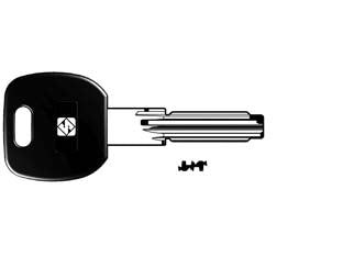 CHIAVI PUNZONATE PER CILINDRI CISA 6+7 SPINE CS116P- - CS116P - 5 pezzi SILCA