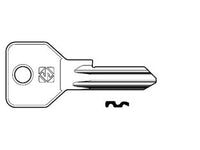 CHIAVI PER CILINDRI CISA 4 SPINE GRANDI CS120- - CS120 DX - 25 pezzi SILCA