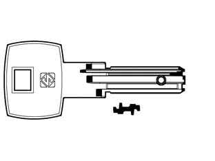 CHIAVI PUNZONATE PER CILINDRI DOM IX6 DM144- - DM144 - 5 pezzi SILCA