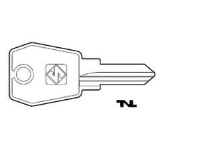 CHIAVI PER CILINDRI EURO LOCKS 7 SPINE PICCOLE EU5R- - EU5R SX - 10 pezzi SILCA