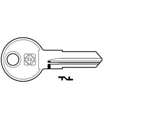CHIAVI PER CILINDRI EURO LOCKS 5 SPINE PICCOLE EU10R- - EU10R SX - 10 pezzi SILCA