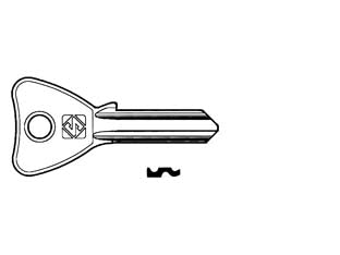 CHIAVI PER CILINDRI FIAM 5 SPINE PICCOLE FI065- - FI065 SX - 5 pezzi SILCA