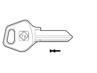 CHIAVI PER CILINDRI FASEM 4 SPINE GRANDI FM1- - FM1 - 10 pezzi SILCA