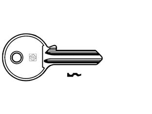 CHIAVI PER CILINDRI GIUSSANI 5 SPINE PICCOLE GS3- - GS3 SX - 10 pezzi SILCA