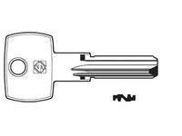 CHIAVI PUNZONATE PER CILINDRI GEVY 5 SPINE GVY1R- - GVY1R - 5 pezzi SILCA