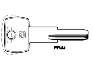 CHIAVI PUNZONATE PER CILINDRI IBFM 5 SPINE IBF3R- - IBF3R - 5 pezzi SILCA
