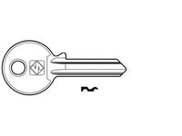 CHIAVI PER CILINDRI ISEO 5 SPINE PICCOLE IE3 IN ACC. NICH.- - IE3 DX - 100 pezzi SILCA