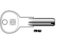 CHIAVI PUNZONATE PER CILINDRI ISEO 5 SPINE IE30- - IE30 - 5 pezzi SILCA