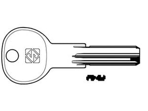 CHIAVI PUNZONATE PER CILINDRI ISEO 5 SPINE IE30- - IE30 - 5 pezzi SILCA