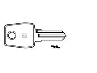 CHIAVI PER CILINDRI L&F 5 SPINE PICCOLE LF23R- - LF23R DX - 10 pezzi SILCA