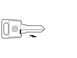 CHIAVI PER CILINDRI LAS 5 SPINE PICCOLE LS14R- - LS14R SX - 10 pezzi SILCA