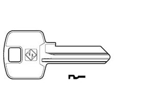 CHIAVI PER CILINDRI MERONI 5 SPINE GRANDI MER8- - MER8 DX - 20 pezzi SILCA
