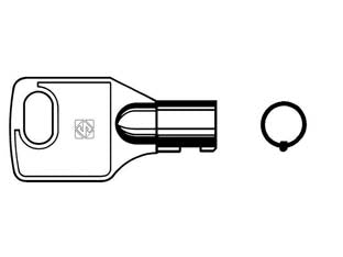 CHIAVI TUBOLARI PER CILINDRI MERONI MER25T- - MER25T - 5 pezzi SILCA
