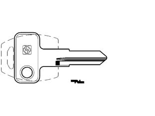 CHIAVI PER CILINDRI MERONI 4 SPINE PICCOLE MER34R- - MER34R - 10 pezzi SILCA