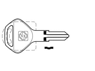 CHIAVI PER CILINDRI MERONI MER41- - MER41 - 10 pezzi SILCA