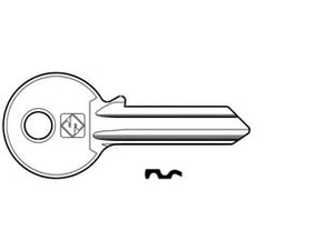 CHIAVI PER CILINDRI MG 5 SPINE GRANDI MG1- - MG1 DX - 10 pezzi SILCA