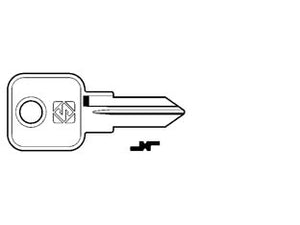 CHIAVI PER CILINDRI MLM 5 SPINE GRANDI MLM1- - MLM1 - 10 pezzi SILCA