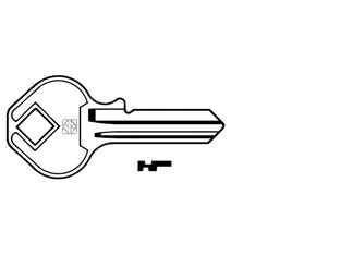 CHIAVI PER CILINDRI MASTER 5 SPINE PICCOLE MS6- - MS6 - 10 pezzi SILCA