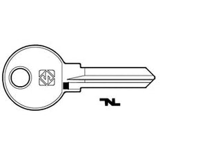 CHIAVI PER CILINDRI OJMAR OJ17R- - OJ17R SX - 10 pezzi SILCA