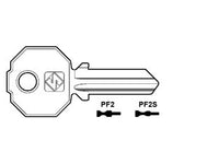 CHIAVI PER CILINDRI PREFER 4 SPINE GRANDI- - PF2 - 10 pezzi SILCA