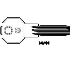 CHIAVI PUNZONATE PER CILINDRI PREFER 6 SPINE PF21- - PF21 - 5 pezzi SILCA