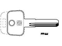 CHIAVI PER CILINDRI POTENT PROFILO PIATTO PT4R- - PT4R - 10 pezzi SILCA