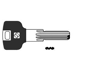 CHIAVI PUNZONATE PER CILINDRI POTENT PT7RAP- - PT7RAP - 5 pezzi SILCA