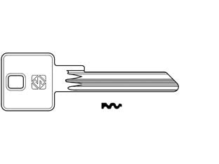 CHIAVI PER CILINDRI POTENT 6 SPINE GRANDI PT8- - PT8 - 5 pezzi SILCA