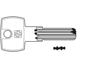 CHIAVI PUNZONATE PER CILINDRI POTENT 6 SPINE PT9- - PT9 - 10 pezzi SILCA