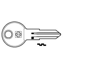 CHIAVI PROFILO CINA 5 SPINE RC5R- - RC5R SX - 10 pezzi SILCA