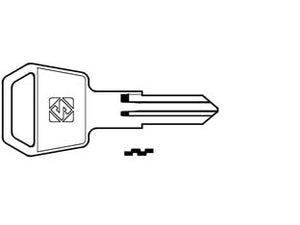 CHIAVI PER CILINDRI CINA 4 SPINE PICCOLE- - RC6 DX - 10 pezzi SILCA