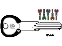 CHIAVI PER CILINDRI SECUREMME SCM3RDZ- - SCM3RDZ silky 5 colori assortiti - 5 pezzi SILCA