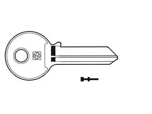 CHIAVI PER CILINDRI SECUREMME 5 SPINE GRANDI SCM4- - SCM4 - 20 pezzi SILCA