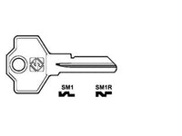 CHIAVI PER CILINDRI SIMECA 5 SPINE PICCOLE- - SM1 SX - 20 pezzi SILCA