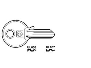CHIAVI PER CILINDRI UNIVERSAL 3 SPINE PICCOLE- - UL057 SX - 20 pezzi SILCA