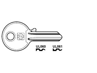 CHIAVI PER CILINDRI UNIVERSAL 4 SPINE PICCOLE- - UL061 SX - 20 pezzi SILCA